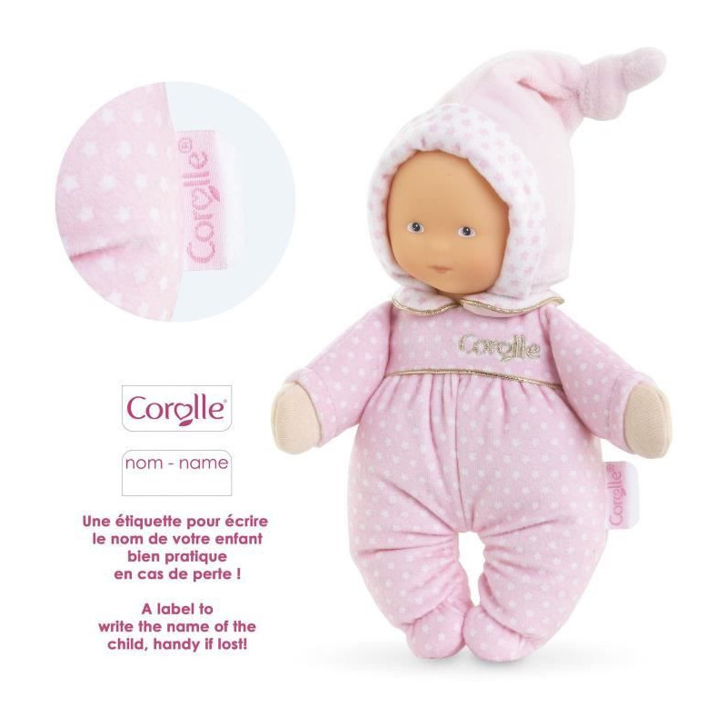 Doudou - COROLLE - Babidoux Reves d'Étoiles - 20 cm - From birth