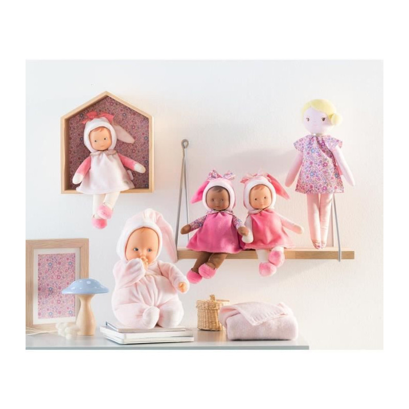 COROLLE - My baby comforter Corolle - Cotton Flower Babipouce
