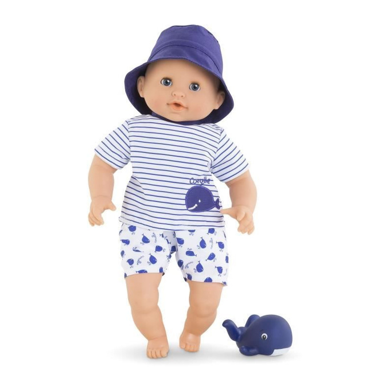 My First COROLLE Baby Doll - Baby Bath Marine - 30cm - From 18 months