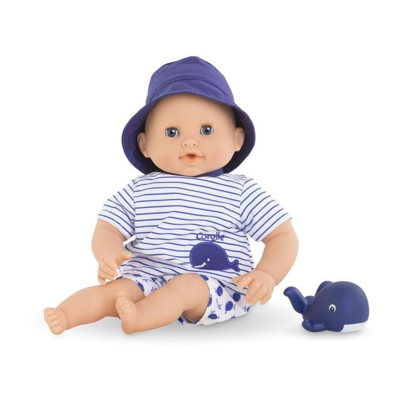 My First COROLLE Baby Doll - Baby Bath Marine - 30cm - From 18 months