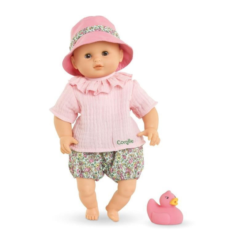 Baby Doll - COROLLE - Baby Bath Coralie - 30 cm - bath toy - from 18 m
