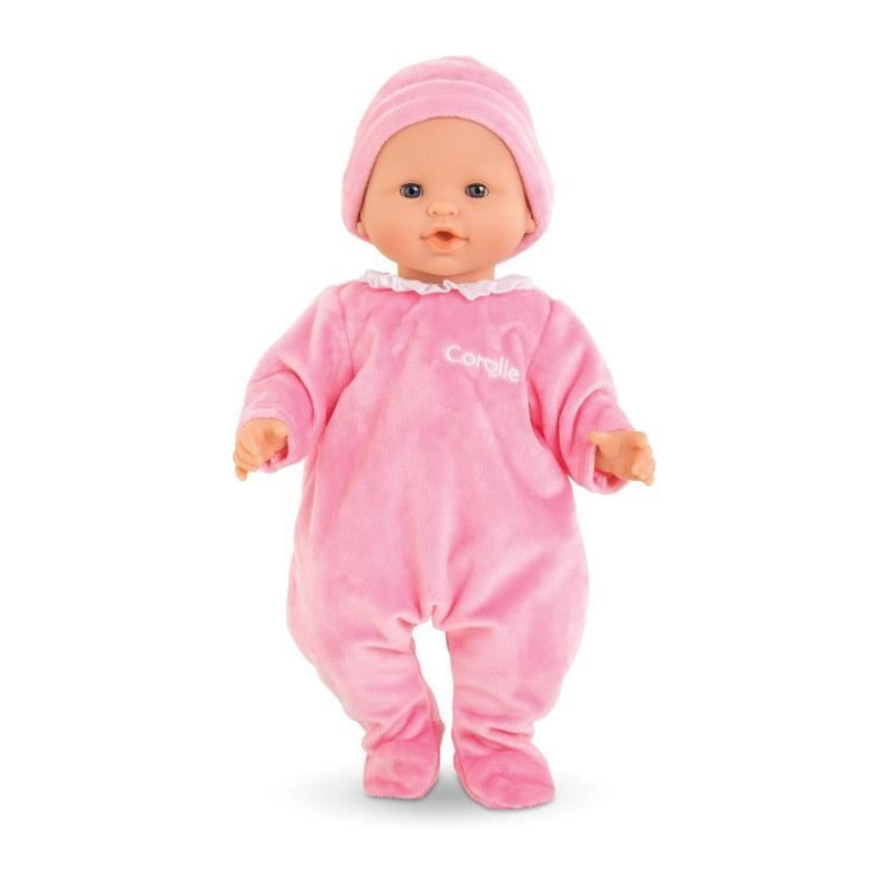 Pink Pajamas and Hat - COROLLE - Clothing - For 36cm Doll - From 2 yea