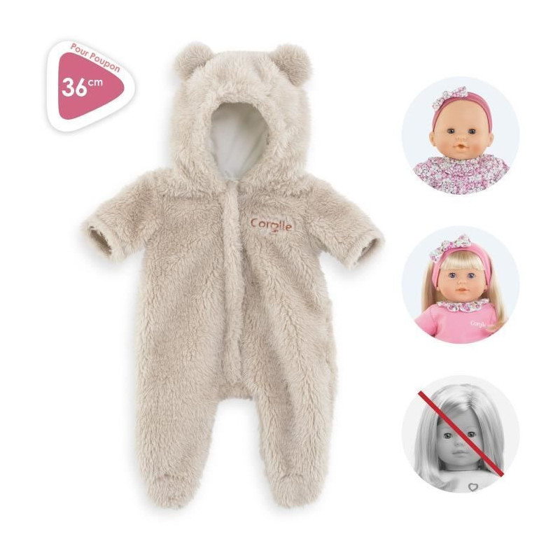 Bear Pilot - COROLLE - Clothing - For 36cm Doll - From 2 years old