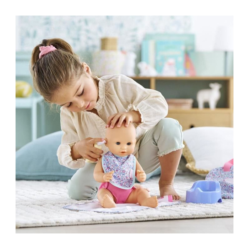 Baby accessories - COROLLE - Floral changing accessories set - 7 acces