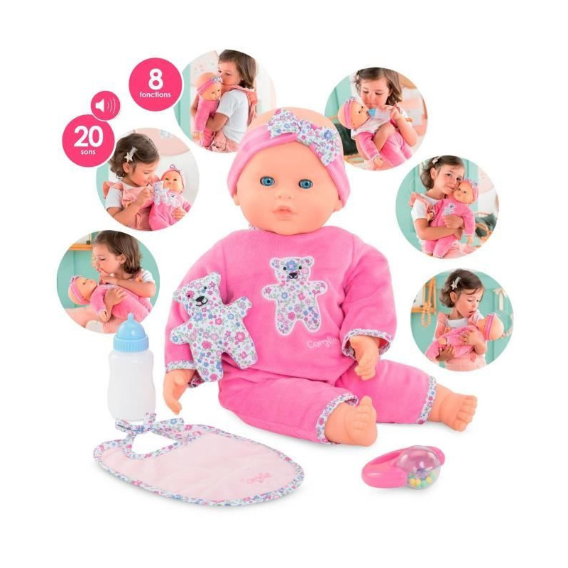 Large interactive Lucille baby doll - COROLLE - Mon Grand Poupon - 42c
