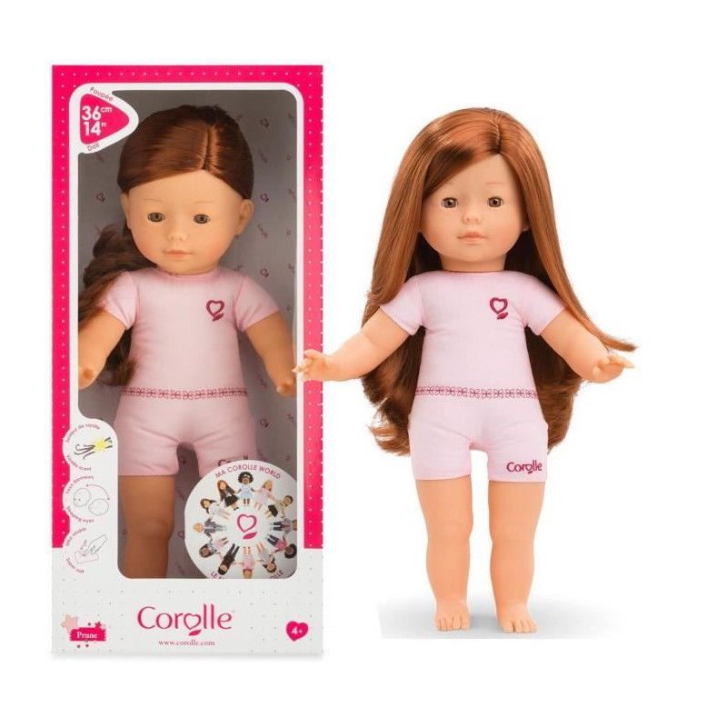 My Corolle doll: Unique wing plum Unique color
