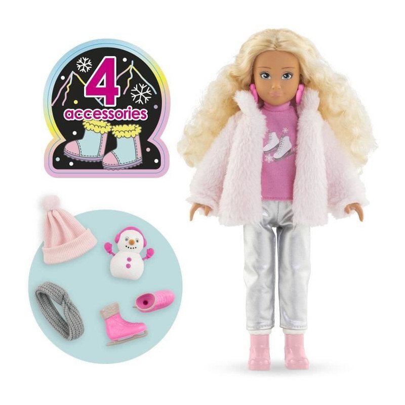 Fashion doll - COROLLE - Valentine a la Montagne - 28 cm - 4 accessori