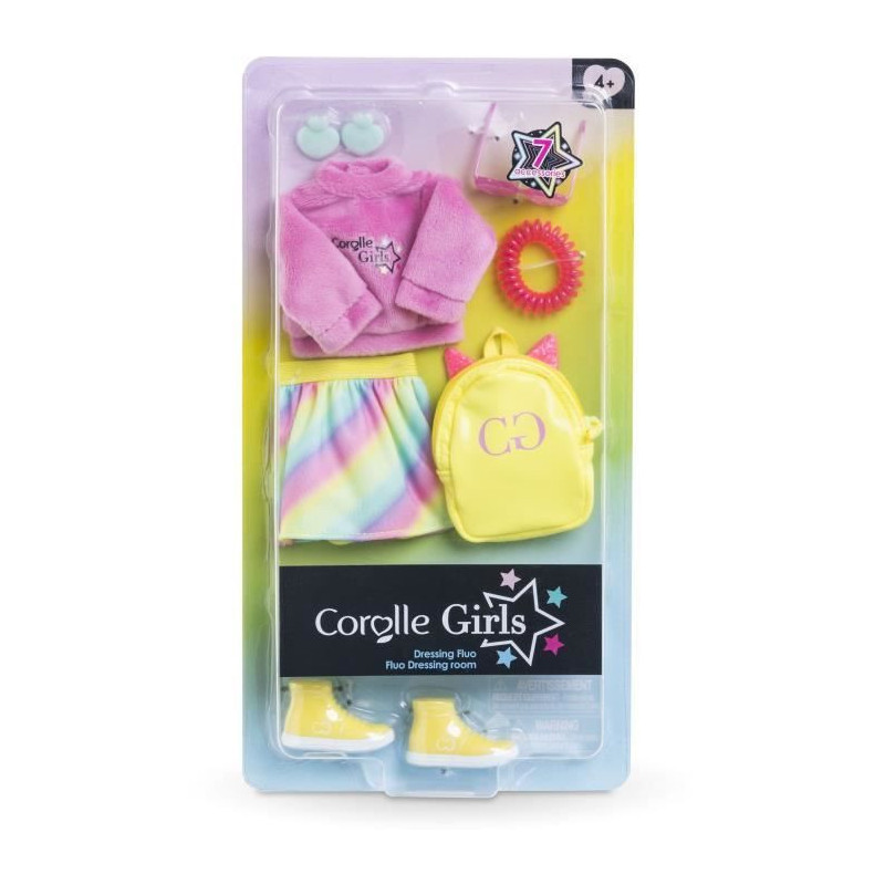 Doll accessories - COROLLE - Fluo dressing room - For 28 cm mannequin