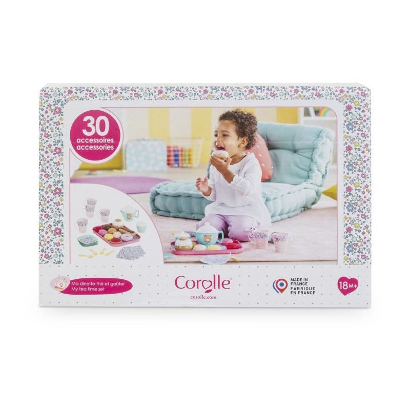 Baby accessories - COROLLE - My Tea and Snack Dinette - 30 accessories