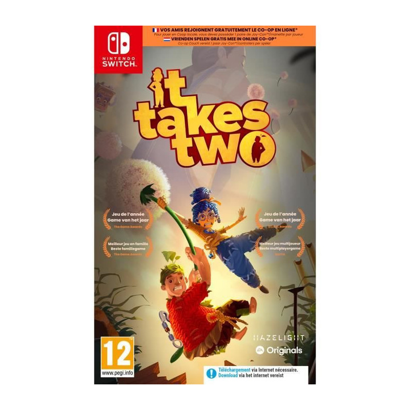It takes two game switch