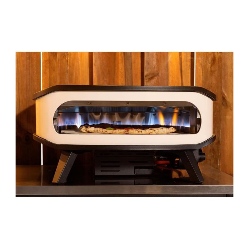 Gas pizza oven 17 - COZZE - 90426 - Rotary - Integrated thermometer an