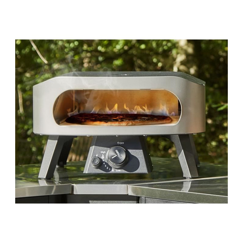 Pizza oven - COZZE - 13 - Gas - 6 KW - Up to 450°C - Thermometer incl