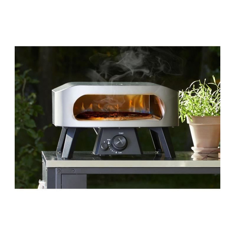 Pizza oven - COZZE - 13 - Gas - 6 KW - Up to 450°C - Thermometer incl