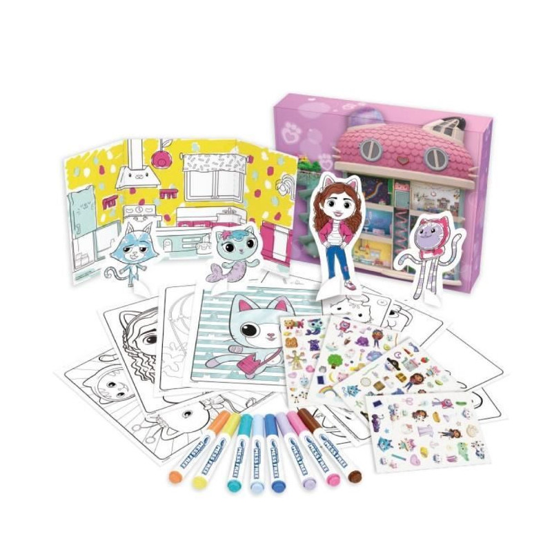 Coloring - CRAYOLA - Color Wonder Activity Kit Gabby's Dollhouse - Col