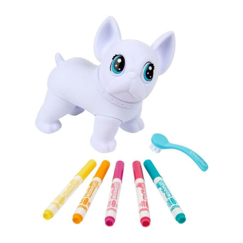 Coloring - CRAYOLA - Washimals Jumbo Dog - Washable giant dog to perso