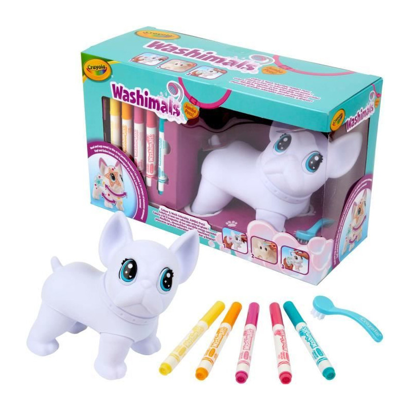 Coloring - CRAYOLA - Washimals Jumbo Dog - Washable giant dog to perso