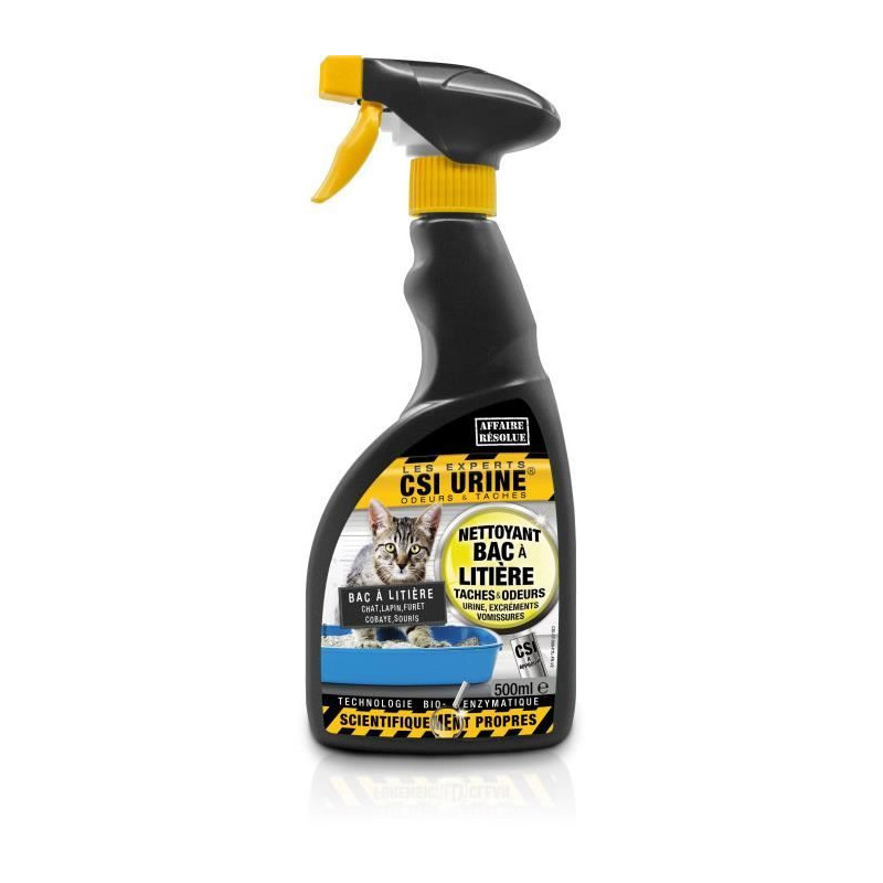 CSI URINE - Special natural litter cleaner - Spray 500 ml