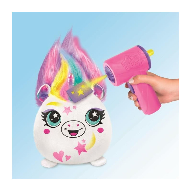 Canal Toys - Airbrush Plush - Squishy Hair'iffic plush to style and de