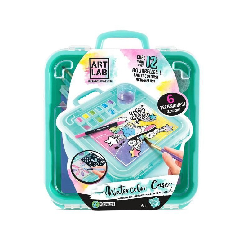 Canal Toys - Art Lab - Watercolor Case - ART 012