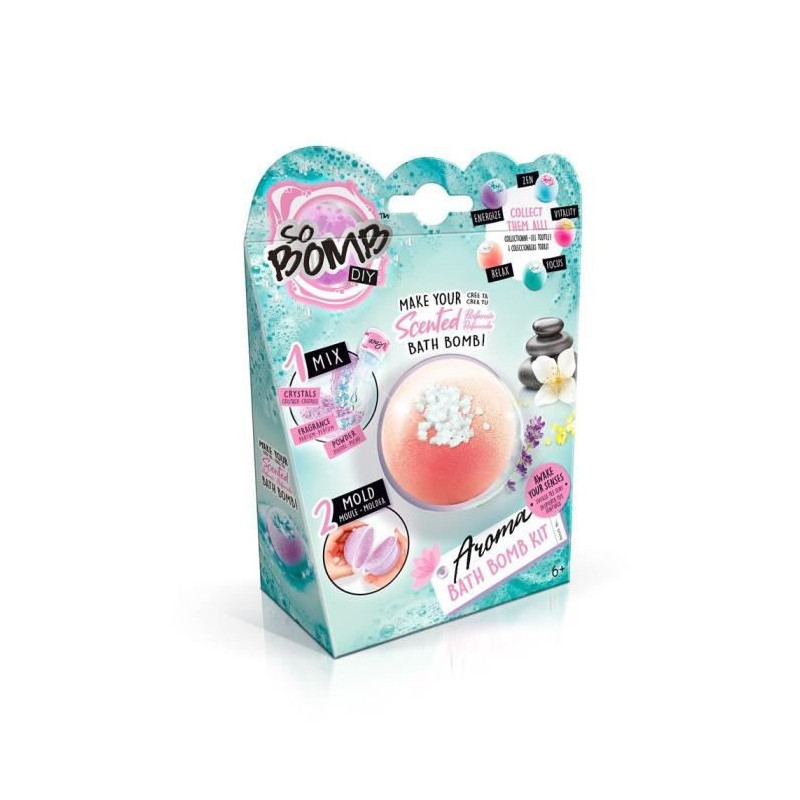 CANAL TOYS - So DIY - Kit individually for effervescent bath bomb - Ar