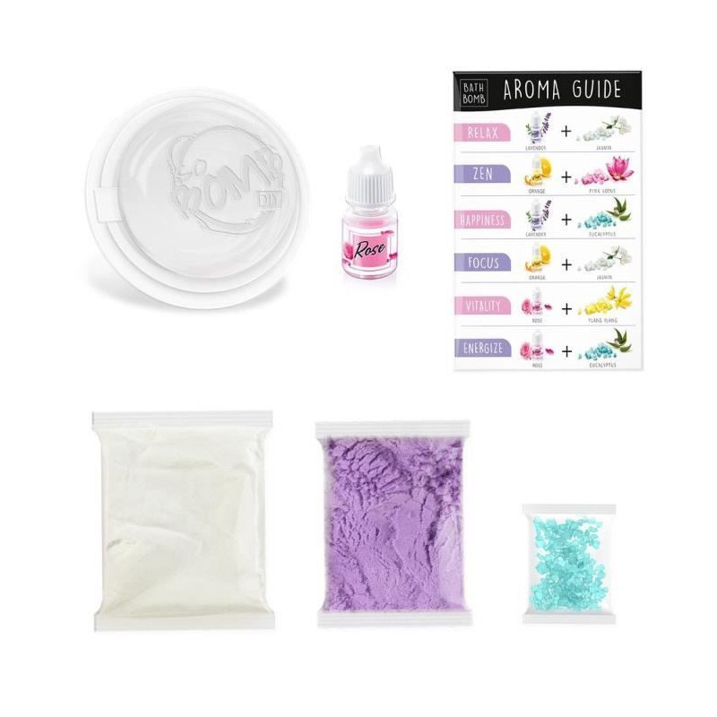 CANAL TOYS - So DIY - Kit individually for effervescent bath bomb - Ar