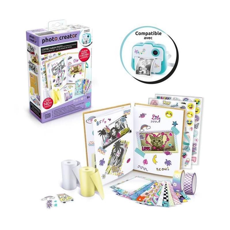 PHOTO CREATOR - Photo Album Box for Instant Print Camera - Photo Creat