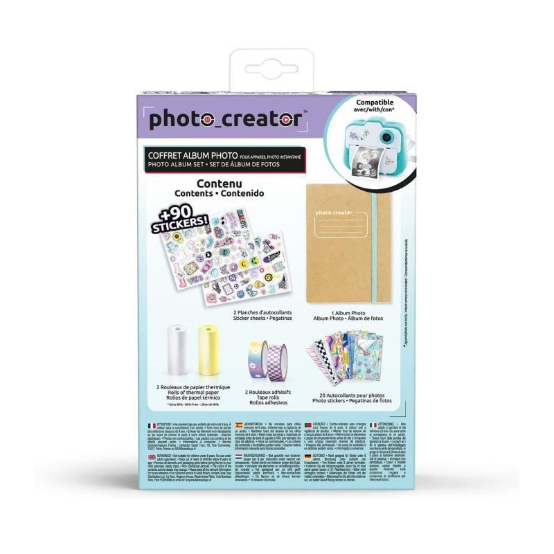 PHOTO CREATOR - Photo Album Box for Instant Print Camera - Photo Creat