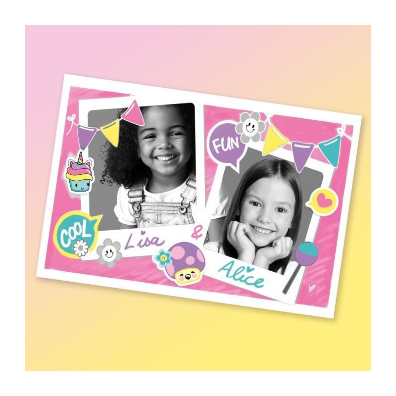 PHOTO CREATOR - Junior instant print camera - Unicorn theme - CLK 013