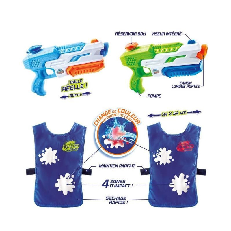 CANAL TOYS - Water Game - Kit 2 players