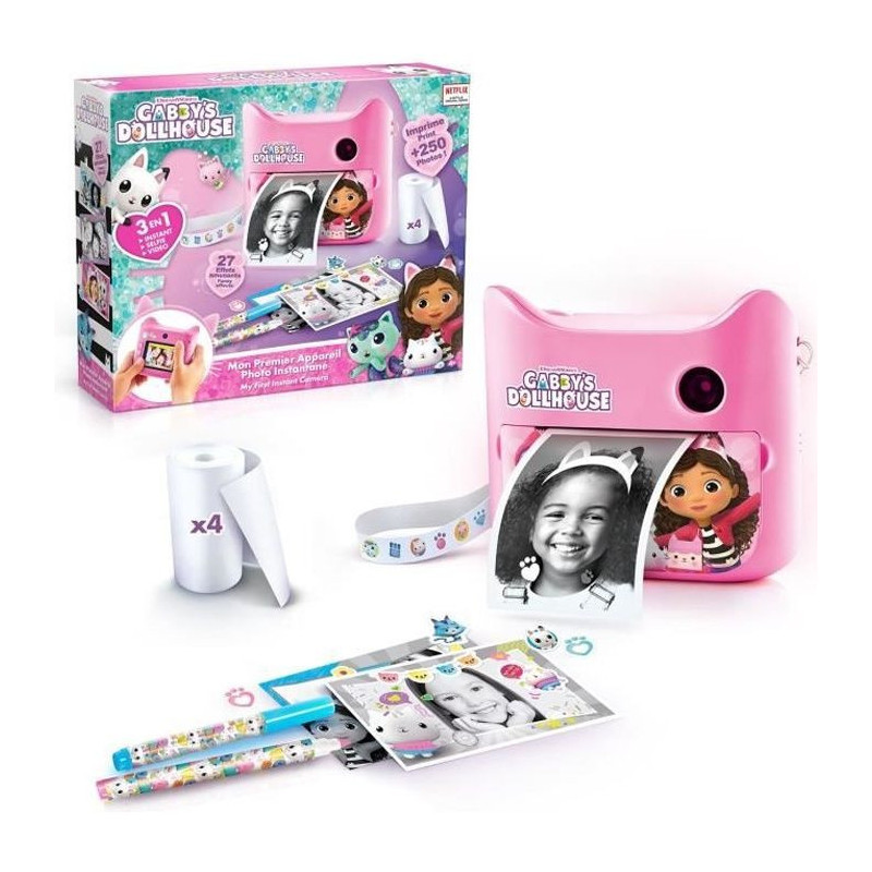 GABBY AND THE MAGIC HOUSE - Instant print camera - GAB 005 - Canal Toy