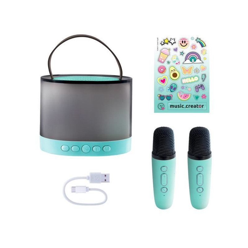 Canal Toys - Music Creator - Mini Karaoke Station - Luminous speaker w