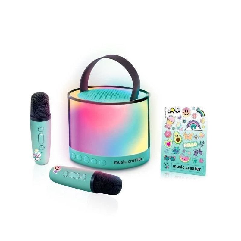 Canal Toys - Music Creator - Mini Karaoke Station - Luminous speaker w