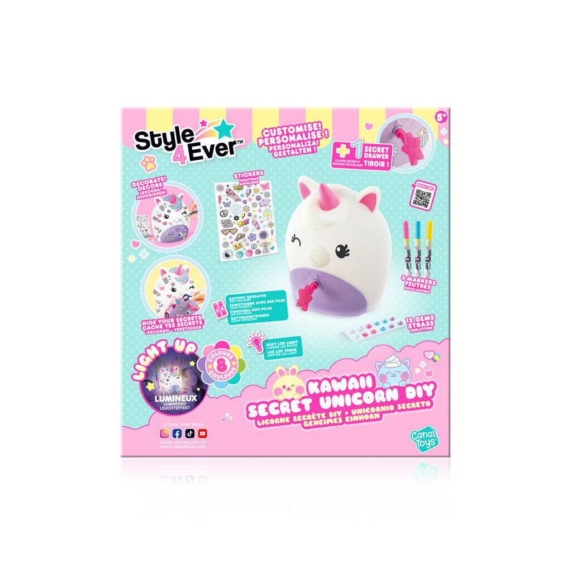Style 4 Ever - Cosmic Unicorn Lamp to Decorate Collector's Edition - O
