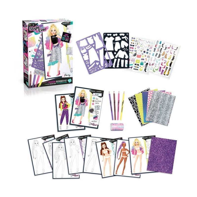 Style For Ever - Fashion Designer - Fashion kit - OFG 284 - Canal Toys