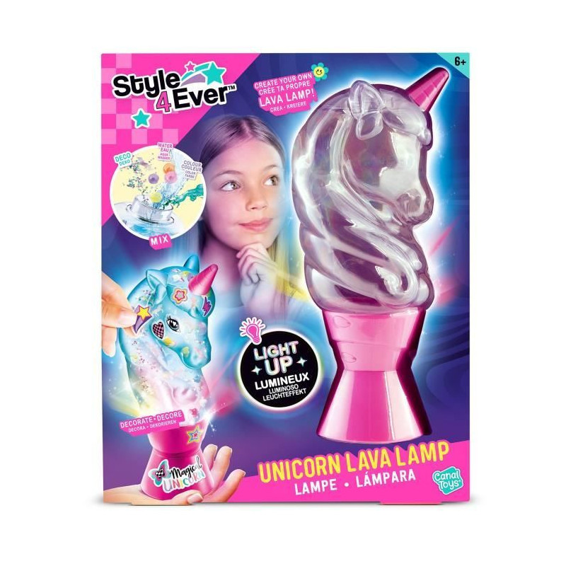 Canal Toys - Style For Ever - Lava Unicorn Lamp - OFG 297