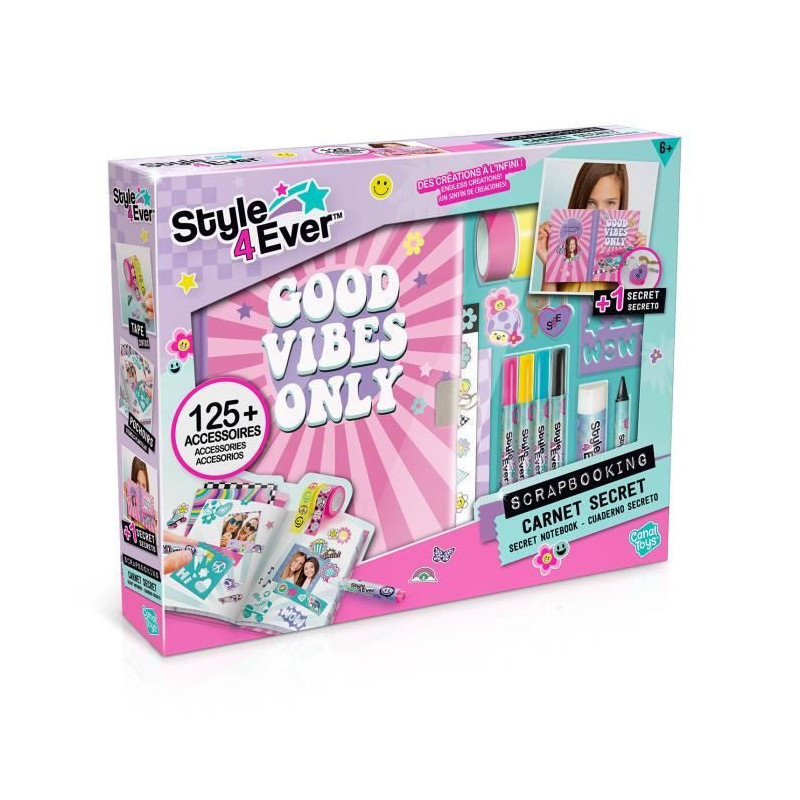 Canal Toys - Style For Ever - Secret Scrapbooking Notebook - OFG 298