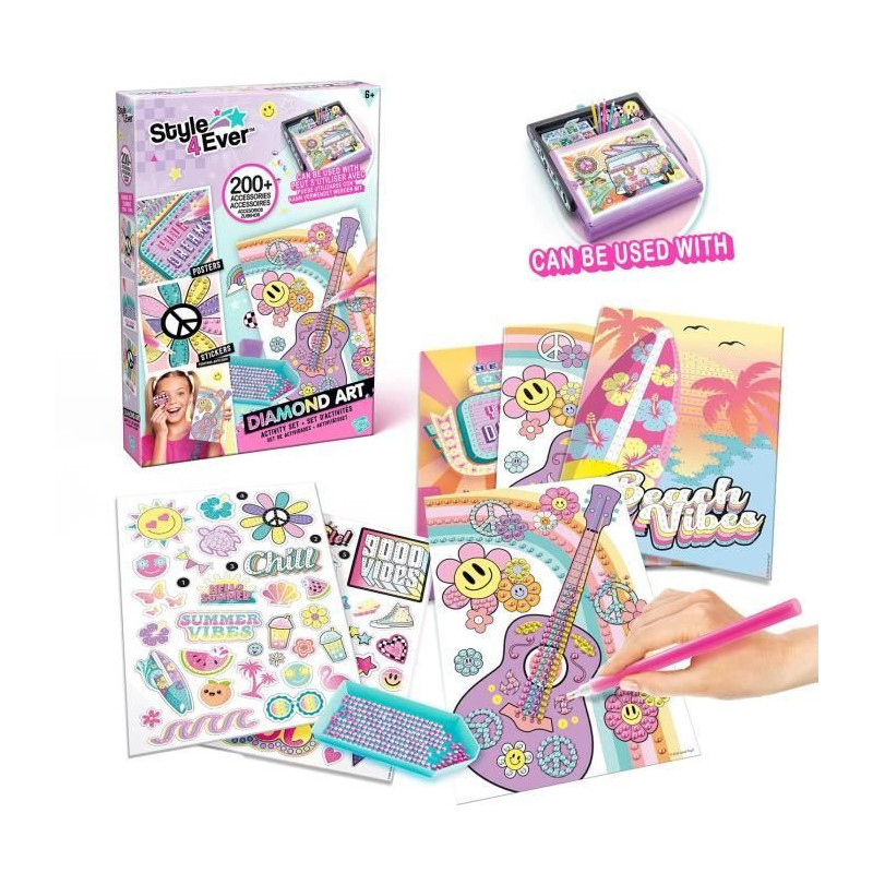 Canal Toys - STYLE 4 EVER - Diamond Art Kit - Compatible with the Diam