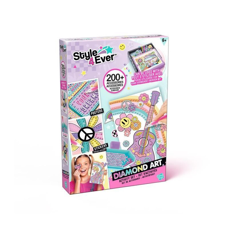 Canal Toys - STYLE 4 EVER - Diamond Art Kit - Compatible with the Diam