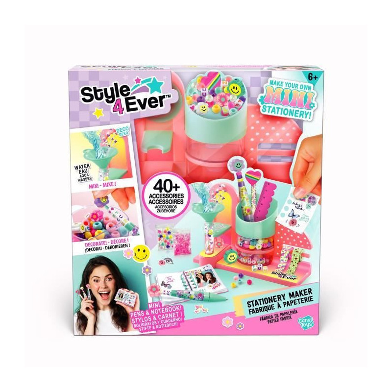 Canal Toys - STYLE 4 EVER - Mini Stationery Factory: mini pens, pencil