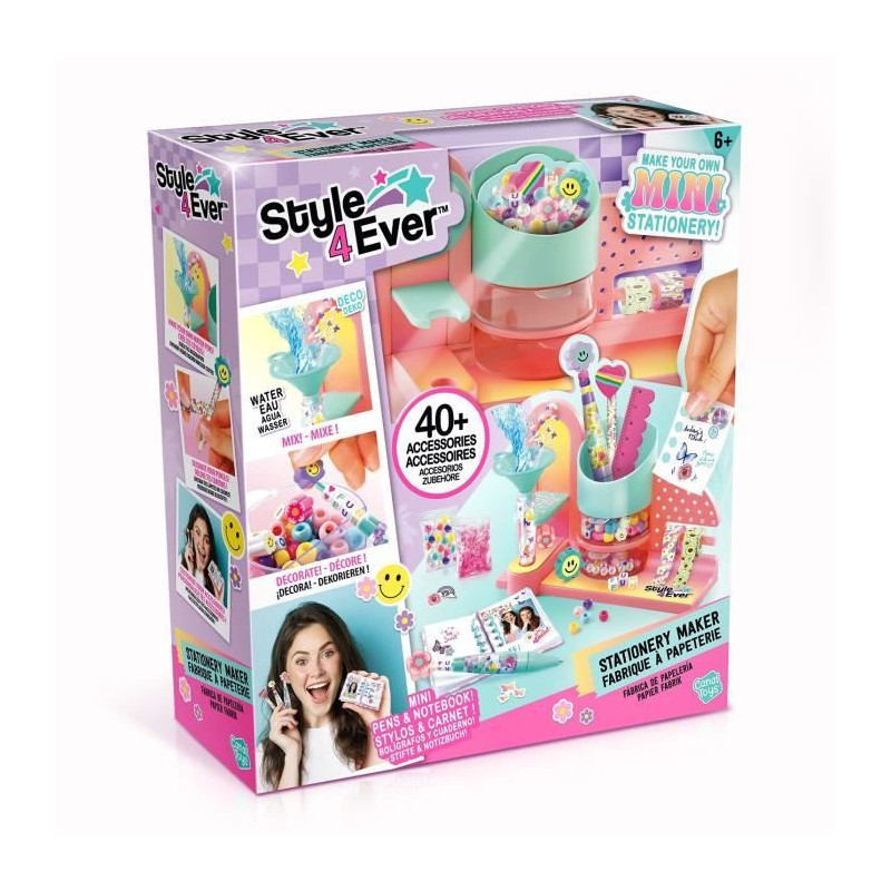 Canal Toys - STYLE 4 EVER - Mini Stationery Factory: mini pens, pencil