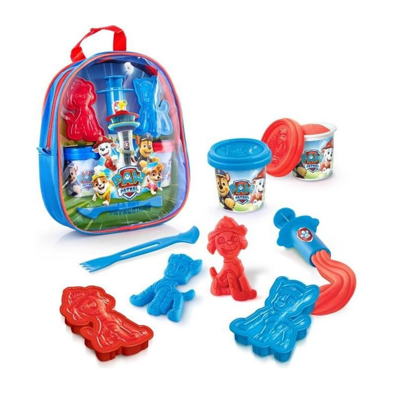 Pat Patrol - Backpack filled with modeling clay and accessories - Crea