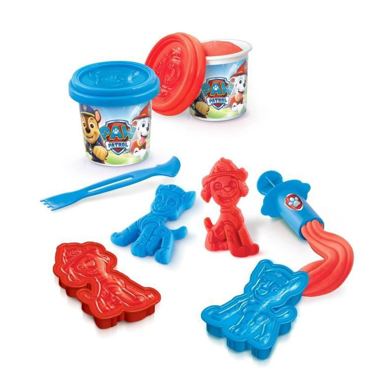 Pat Patrol - Backpack filled with modeling clay and accessories - Crea