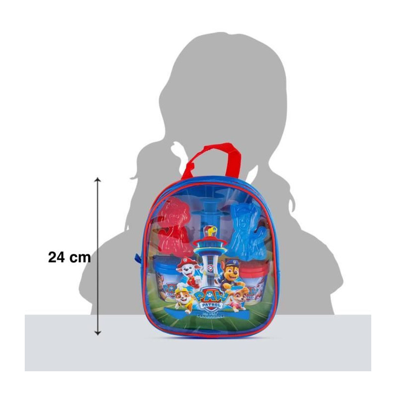 Pat Patrol - Backpack filled with modeling clay and accessories - Crea