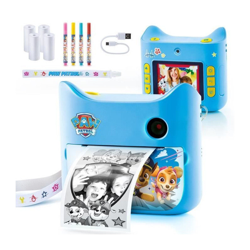 PAW PATROL - Instant print camera - PPC 037 - Canal Toys