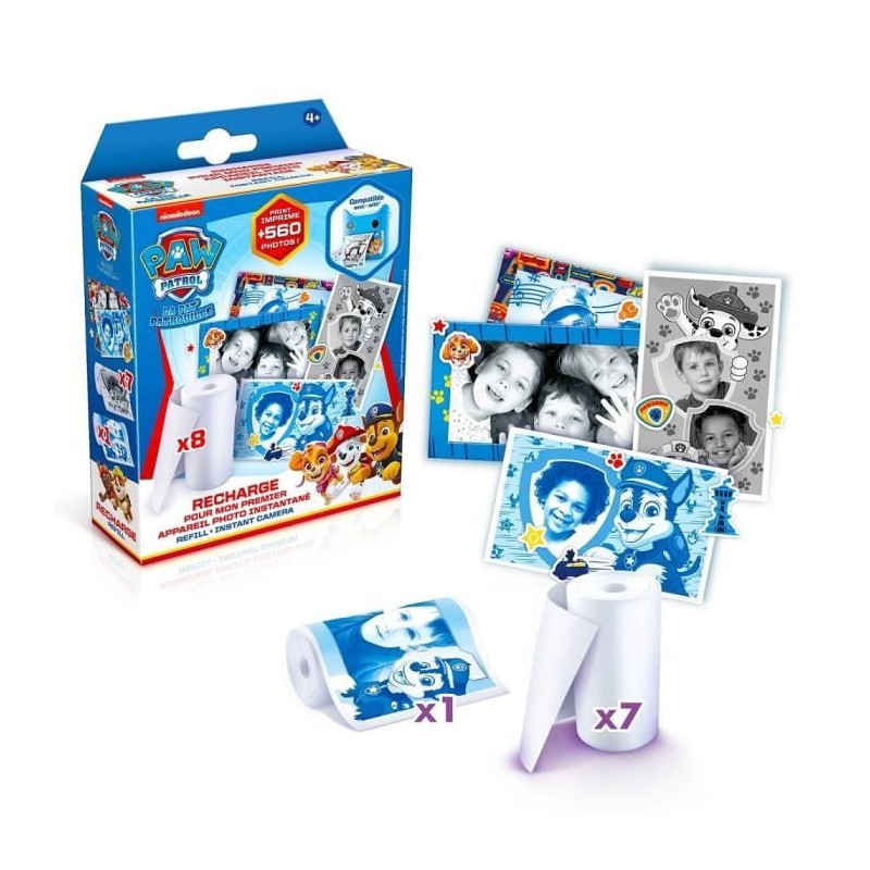 Canal Toys - Paw Patrol Instant Camera Refill - photo, selfie, video