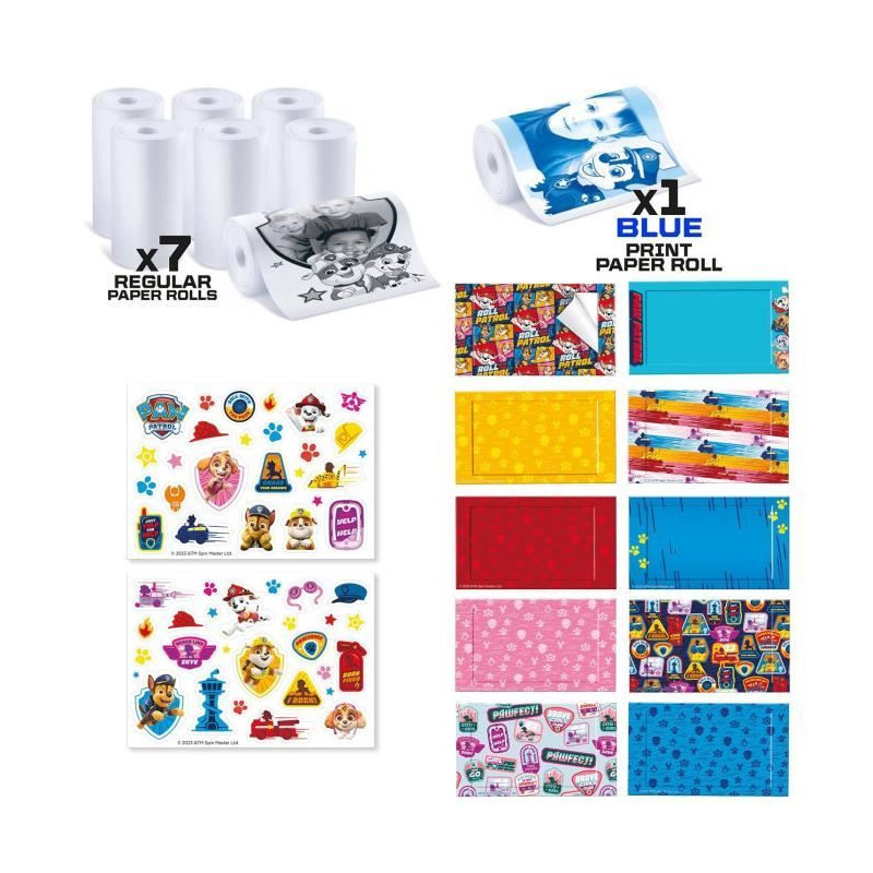 Canal Toys - Paw Patrol Instant Camera Refill - photo, selfie, video