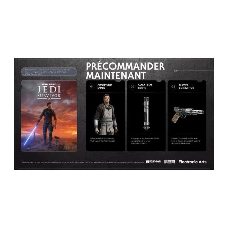Star Wars Jedi: Survivor PS5 game