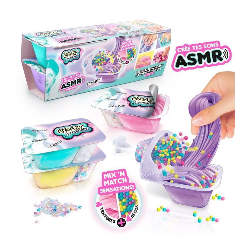 CRAZE Sensations ASMR Kit of 4 satisfying textures