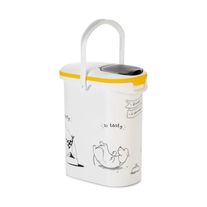 CURVER Food container Diner is served - 4 kg - 10 L - White and black