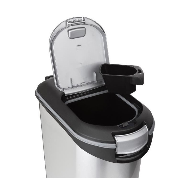 Curver container of animal food 20 kg 54 l silver